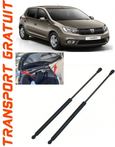 Dacia Sandero II Set 2 amortizoare pentru portbagaj / haion Krosno compatibil cu Dacia Sandero II Hatchback fabricat intre 2012 accesorii pentru autoturismul tau - masina v90414