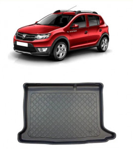 Dacia Sandero II Stepway Hatchback din 12.2012 - 12.2020 *1, Tavita Pentru Portbagaj Lux Premium Dedicata, accesorii pentru autoturismul tau - masina v188598