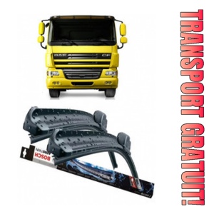 Daf Cf Set 2 stergatoare parbriz Bosch Aerotwin 600/475mm compatibile cu Daf CF (2013) (60 cm / 60 cm)