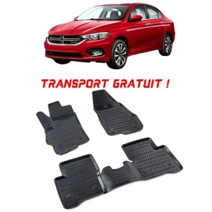 Dodge Neon 2015-2025 Set 4 covorase auto din cauciuc tip tavita premium line 3D - Transport Gratuit!