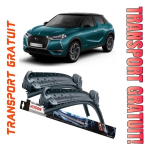 Ds Ds3 Set 2 stergatoare parbriz Bosch Bosch Aerotwin 60 cm/40 cm compatibile cu Ds Ds 3 / Ds 3 Crossback (Ur_, Uc_, Uj_) din 2019-2022 (60 cm / 40 cm)