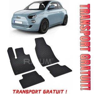 Fiat 500 Electric fabricat din 11.2020 - Prezent, Hatchback, Electric, set covorase auto dedicate, din cauciuc 100% Premium - Transport Gratuit