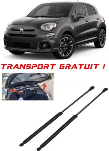 FIAT 500X (334_) - Set 2 amortizoare pentru portbagaj / haion compatibil cu FIAT 500X (334_) fabricat 2014 – 2020 accesorii pentru autoturismul tau - masina v27728