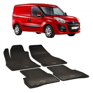 Fiat Doblo II (2009-2015) Set 4 covorase auto cauciuc Urban Line accesorii pentru autoturismul tau - masina v238222