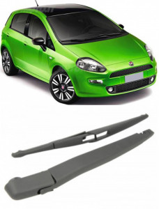 Fiat Punto Brat stergator pentru luneta spate cu lamela 305 mm, compatibil cu Fiat Punto Hatchback fabricat intre 2009-2012, calitate extra accesorii pentru autoturismul tau - masina v92254