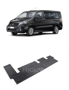 Fiat Scudo II, Van, fabricat din 2007 - 2016, Rand 3, set covorase auto dedicate, din cauciuc 100% Premium accesorii pentru autoturismul tau - masina v158567