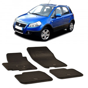 Fiat Sedici (2006 - 2013) Set 4 covorase auto cauciuc Urban Line