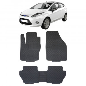 Ford Fiesta (2008-2019) Set 5 covorase auto cauciuc Exclusive Line