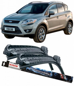 Ford Kuga I Set 2 stergatoare parbriz Bosch Bosch Aerotwin 60 cm/40 cm compatibile cu Ford Kuga I din 2008-2012 (60 cm / 40 cm) accesorii pentru autoturismul tau - masina v127689