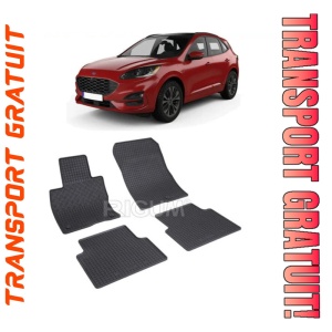 Ford Kuga III, Suv, fabricat din 04.2020 - Prezent, set covorase auto dedicate, din cauciuc 100% Premium