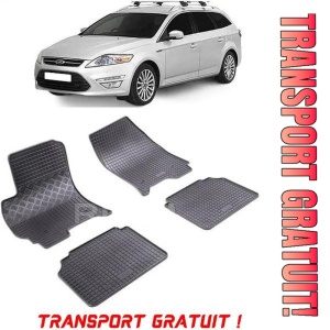 Ford Mondeo III, Combi, fabricat din 2001 - 08.2007, set covorase auto dedicate, din cauciuc 100% Premium - Transport Gratuit