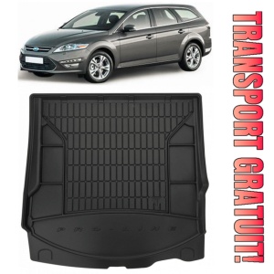 Ford Mondeo IV Combi din 09.2007 - 12.2014, Tavita Pentru Portbagaj Lux Premium Dedicata, Roata Rezerva Ingusta / Kit Reparatie *2