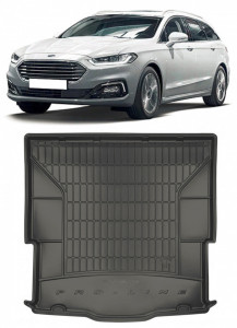 Ford Mondeo V Combi din 01.2015 - Prezent, Tavita Pentru Portbagaj Lux Premium Dedicata, Roata Rezerva Ingusta / Kit Reparatie *2 accesorii pentru autoturismul tau - masina v201706