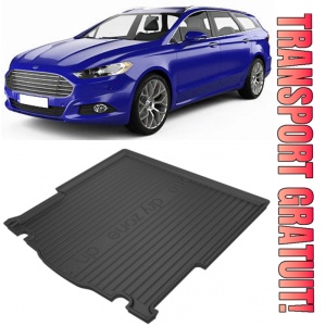Ford Mondeo V din 01.2015 - Prezent Combi Roata Rezerva Ingusta / Kit Reparatie *1, Tavita Pentru Portbagaj Lux Premium Dedicata,