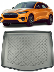 Ford Mustang Tavita pentru portbagaj compatibila Ford Mustang Mach-E electric fabricatie 05.2021 - prezent, caroserie suv, portbagaj superior, podea variabila in pozitie superioara accesorii pentru autoturismul tau - masina v110510