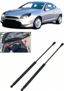Ford Puma Set 2 amortizoare pentru portbagaj Krosno compatibil cu Ford Puma SUV fabricat intre 1997-2002 accesorii pentru autoturismul tau - masina v86485