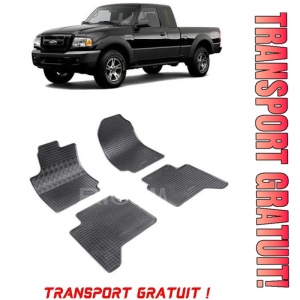 Ford Ranger, Pick-Up, fabricat din 2007 - 2011, set covorase auto dedicate, din cauciuc 100% Premium - Transport Gratuit