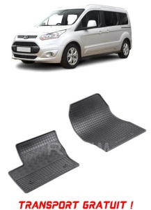 Ford Tourneo Connect I, Van, fabricat din 2002 - 2013, 5 Locuri, set covorase auto dedicate, din cauciuc 100% Premium - Transport Gratuit accesorii pentru autoturismul tau - masina v39643