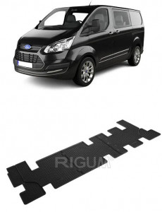Ford Tourneo Custom, Van, fabricat din 01.2013 - Prezent, Rand 3, set covorase auto dedicate, din cauciuc 100% Premium accesorii pentru autoturismul tau - masina v156665