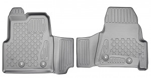 Ford Transit Custom Din 01.2013 - Prezent, Van , Set Covorase Auto Tip Tavita Premium 3D, din cauciuc accesorii pentru autoturismul tau - masina v163593