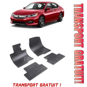 Honda Accord VIII, Sedan, fabricat din 09.2008 - 2015, set covorase auto dedicate, din cauciuc 100% Premium - Transport Gratuit