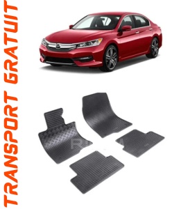 Honda Accord VIII, Sedan, fabricat din 09.2008 - 2015, set covorase auto dedicate, din cauciuc 100% Premium accesorii pentru autoturismul tau - masina v155997