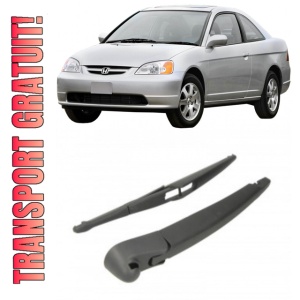 Honda Civic VII Brat stergator pentru luneta spate cu lamela 315 mm, compatibil cu Honda Civic VII Coupe fabricat intre 2001-2005, calitate extra