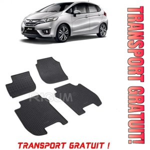 Honda Jazz III, Hatchback, fabricat din 09.2015 - 05.2020, set covorase auto dedicate, din cauciuc 100% Premium - Transport Gratuit