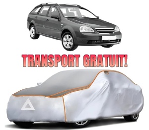 Husa Prelata Antigrindina Auto CHEVROLET LACETTI Estate (J200) din 2005-2013, Protectie auto contra intemperiilor la grindina, Waterproof, 4x Stickere auto CHEVROLET