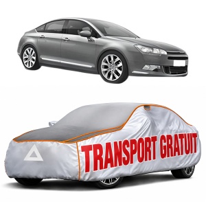Husa Prelata Antigrindina Auto CITROEN C5 III (RD_) din 2008-2017, Protectie auto contra intemperiilor la grindina, Waterproof, 4x Stickere auto CITROEN