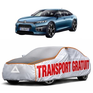 Husa Prelata Antigrindina Auto CITROEN C5 X (ND_, NC_) din 2021-2023, Protectie auto contra intemperiilor la grindina, Waterproof, 4x Stickere auto CITROEN