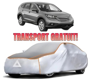 Husa Prelata Antigrindina Auto HONDA CR-V IV (RM_) din 2012-2015, Protectie auto contra intemperiilor la grindina, Waterproof, 4x Stickere auto HONDA