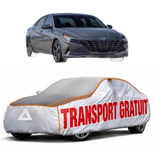 Husa Prelata Antigrindina Auto HYUNDAI ELANTRA VII Saloon (CN7) din 2020, Protectie auto contra intemperiilor la grindina, Waterproof, 4x Stickere auto HYUNDAI