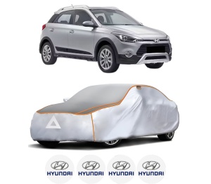 Husa Prelata Antigrindina Auto HYUNDAI i20 ACTIVE (IB, GB) din 2015-2018, Protectie auto contra intemperiilor la grindina, Waterproof, 4x Stickere auto HYUNDAI - Img 2