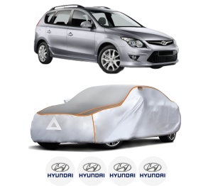 Husa Prelata Antigrindina Auto HYUNDAI i30 Estate (GD) din 2012-2017, Protectie auto contra intemperiilor la grindina, Waterproof, 4x Stickere auto HYUNDAI - Img 2