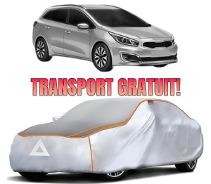 Husa Prelata Antigrindina Auto KIA CEED Sportswagon (CD) din 2018-2022, Protectie auto contra intemperiilor la grindina, Waterproof, 4x Stickere auto KIA