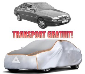 Husa Prelata Antigrindina Auto LANCIA KAPPA Coupe (838_) din 1996-2001, Protectie auto contra intemperiilor la grindina, Waterproof, 4x Stickere auto LANCIA