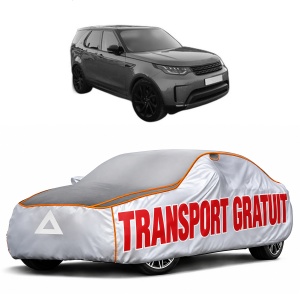 Husa Prelata Antigrindina Auto LAND ROVER DISCOVERY V (L462) din 2016-2020, Protectie auto contra intemperiilor la grindina, Waterproof, 4x Stickere auto LAND ROVER