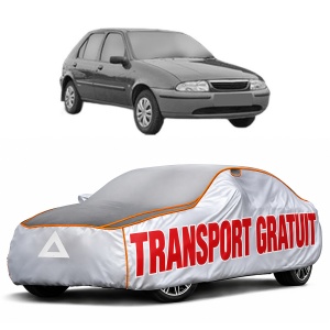 Husa Prelata Antigrindina Auto MAZDA 121 III Hatchback Van (JASM, JBSM) din 1996-2002, Protectie auto contra intemperiilor la grindina, Waterproof, 4x Stickere auto MAZDA