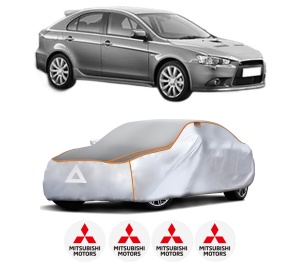 Husa Prelata Antigrindina Auto MITSUBISHI LANCER VIII Sportback (CX_A) din 2008-2010, Protectie auto contra intemperiilor la grindina, Waterproof, 4x Stickere auto MITSUBISHI - Img 2