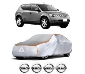 Husa Prelata Antigrindina Auto NISSAN MURANO I (Z50) din 2003-2008, Protectie auto contra intemperiilor la grindina, Waterproof, 4x Stickere auto NISSAN - Img 2