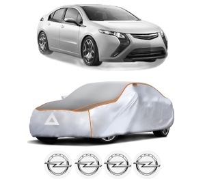 Husa Prelata Antigrindina Auto OPEL AMPERA (R12) din 2011-2015, Protectie auto contra intemperiilor la grindina, Waterproof, 4x Stickere auto OPEL - Img 2