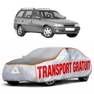 Husa Prelata Antigrindina Auto OPEL ASTRA F CLASSIC Estate (T92) din 1998-2005, Protectie auto contra intemperiilor la grindina, Waterproof, 4x Stickere auto OPEL