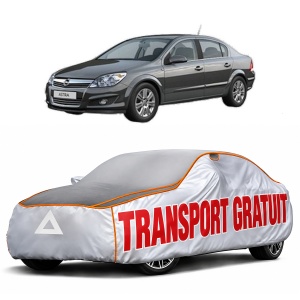 Husa Prelata Antigrindina Auto OPEL ASTRA H Saloon (A04) din 2007-2014, Protectie auto contra intemperiilor la grindina, Waterproof, 4x Stickere auto OPEL