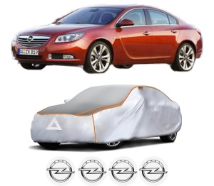 Husa Prelata Antigrindina Auto OPEL INSIGNIA A Saloon (G09) din 2008-2017, Protectie auto contra intemperiilor la grindina, Waterproof, 4x Stickere auto OPEL - Img 2