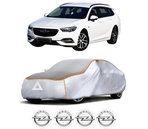 Husa Prelata Antigrindina Auto OPEL INSIGNIA B Sports Tourer (Z18) din 2017-2020, Protectie auto contra intemperiilor la grindina, Waterproof, 4x Stickere auto OPEL - Img 2