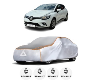 Husa Prelata Antigrindina Auto RENAULT CLIO V (B7_) din 2019-2022, Protectie auto contra intemperiilor la grindina, Waterproof, 4x Stickere auto RENAULT - Img 2