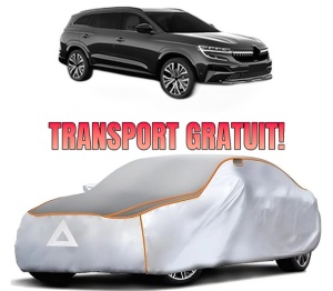 Husa Prelata Antigrindina Auto RENAULT ESPACE VI (RHN) din 2023, Protectie auto contra intemperiilor la grindina, Waterproof, 4x Stickere auto RENAULT