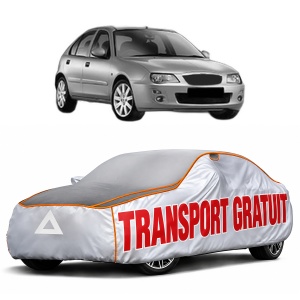 Husa Prelata Antigrindina Auto ROVER 25 I Hatchback (RF) din 1999-2005, Protectie auto contra intemperiilor la grindina, Waterproof, 4x Stickere auto ROVER