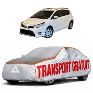 Husa Prelata Antigrindina Auto TOYOTA VERSO (_R2_) din 2009-2018, Protectie auto contra intemperiilor la grindina, Waterproof, 4x Stickere auto TOYOTA